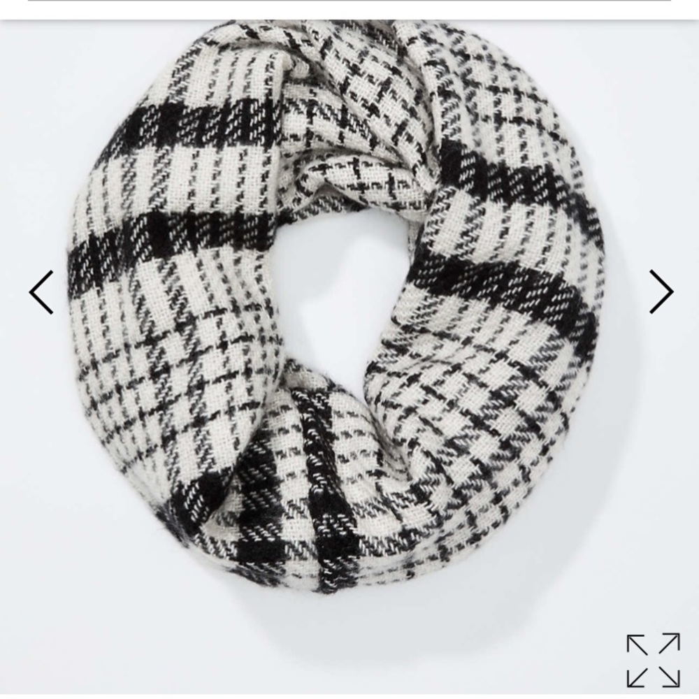Plaid Infinity Scarf from Loft